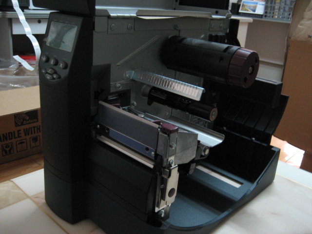 斑马zm400条码打印机维修
