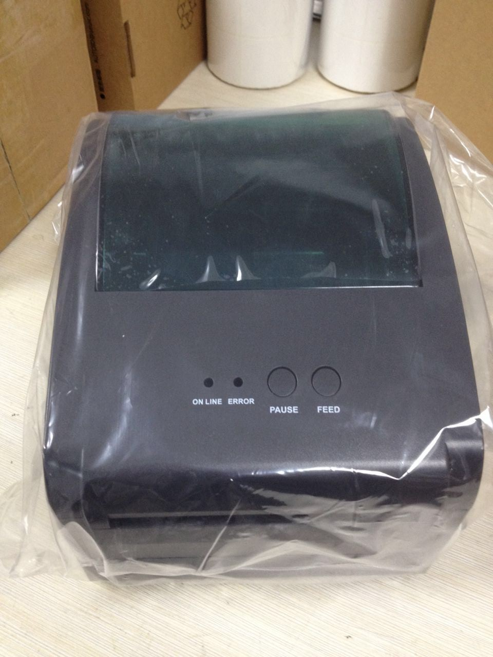 售出佳博热敏打印机GP-1225D到广州某医疗设备有限公司